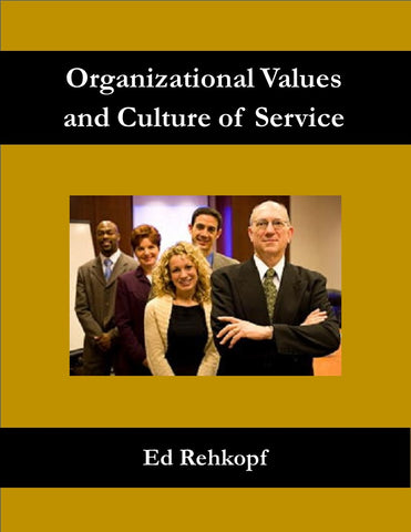 Organizational Values and Culture of Service