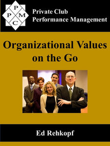Training on the Go - Organizational Values